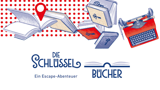 Die Schlüsselbücher – Escape-Abenteuer mit Büchern, Schlüsseln und Schreibmaschine